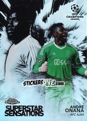 Sticker André Onana - UEFA Champions League Chrome 2018-2019 n. SS-AO - Topps