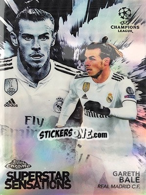 Sticker Gareth Bale - UEFA Champions League Chrome 2018-2019 n. SS-GB - Topps