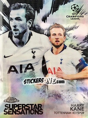 Sticker Harry Kane - UEFA Champions League Chrome 2018-2019 - Topps