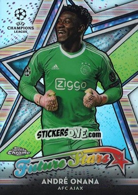 Sticker André Onana - UEFA Champions League Chrome 2018-2019 - Topps