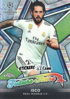 Sticker Isco - UEFA Champions League Chrome 2018-2019 n. FS-I - Topps