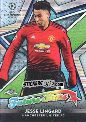 Sticker Jesse Lingard - UEFA Champions League Chrome 2018-2019 n. FS-JL - Topps