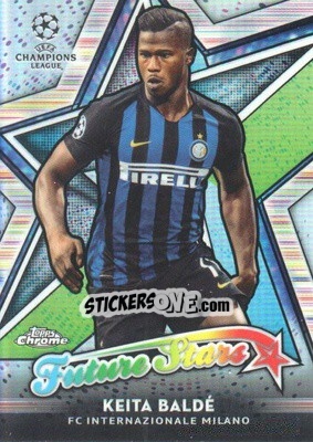 Sticker Keita Baldé - UEFA Champions League Chrome 2018-2019 n. FS-KB - Topps