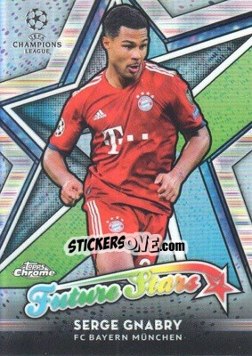 Sticker Serge Gnabry - UEFA Champions League Chrome 2018-2019 n. FS-SG - Topps