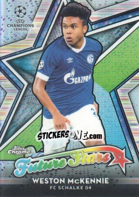 Sticker Weston McKennie - UEFA Champions League Chrome 2018-2019 n. FS-WM - Topps