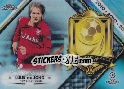 Sticker Luuk de Jong - UEFA Champions League Chrome 2018-2019 - Topps