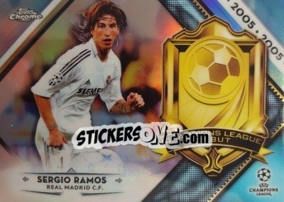 Sticker Sergio Ramos - UEFA Champions League Chrome 2018-2019 n. CLD-SR - Topps