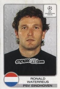 Sticker Ronald Waterreus - UEFA Champions League 2001-2002 - Panini