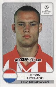 Sticker Kevin Hofland - UEFA Champions League 2001-2002 n. 100 - Panini