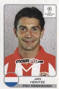 Sticker Jan Heintze - UEFA Champions League 2001-2002 n. 102 - Panini