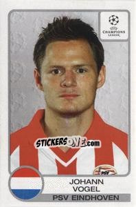 Sticker Johann Vogel - UEFA Champions League 2001-2002 n. 107 - Panini