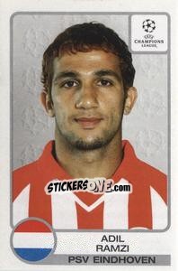 Sticker Adil Ramzi - UEFA Champions League 2001-2002 n. 109 - Panini