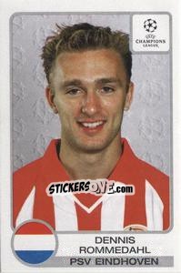 Sticker Dennis Rommedahl - UEFA Champions League 2001-2002 n. 114 - Panini