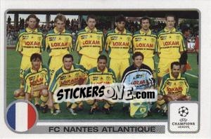 Figurina Nantes Team - UEFA Champions League 2001-2002 - Panini