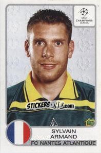 Sticker Sylvain Armand - UEFA Champions League 2001-2002 n. 117 - Panini