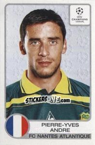 Sticker Pierre-Yves Andre - UEFA Champions League 2001-2002 n. 129 - Panini