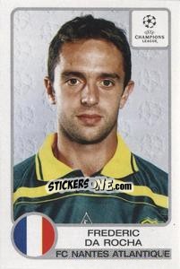 Sticker Frederic Da Rocha - UEFA Champions League 2001-2002 n. 130 - Panini