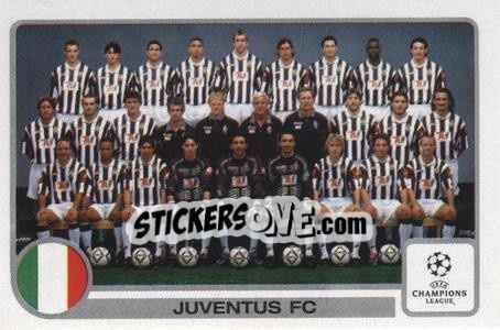 Sticker Juventus Team - UEFA Champions League 2001-2002 - Panini