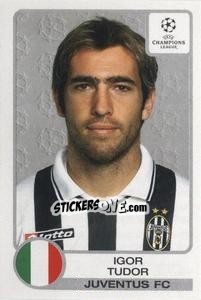 Sticker Igor Tudor - UEFA Champions League 2001-2002 n. 139 - Panini