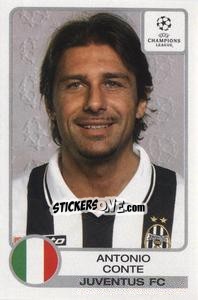 Sticker Antonio Conte - UEFA Champions League 2001-2002 n. 145 - Panini