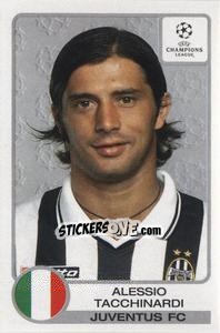 Sticker Alessio Tacchinardi - UEFA Champions League 2001-2002 - Panini