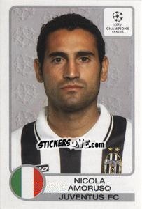 Sticker Nicola Amoruso - UEFA Champions League 2001-2002 - Panini