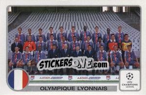 Sticker Lyon Team - UEFA Champions League 2001-2002 - Panini