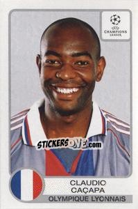 Sticker Claudio Cacapa - UEFA Champions League 2001-2002 n. 158 - Panini