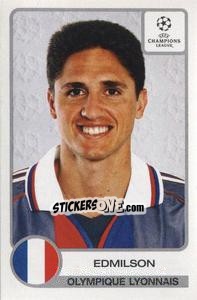 Sticker Edmilson - UEFA Champions League 2001-2002 - Panini