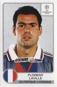 Sticker Florent Laville - UEFA Champions League 2001-2002 n. 161 - Panini