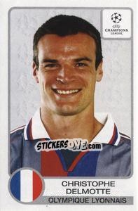 Sticker Christophe Delmotte - UEFA Champions League 2001-2002 - Panini