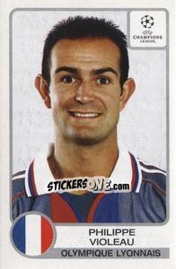 Sticker Philippe Violeau - UEFA Champions League 2001-2002 - Panini