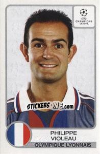 Figurina Philippe Violeau - UEFA Champions League 2001-2002 - Panini