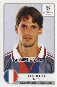 Sticker Frederic Nee - UEFA Champions League 2001-2002 n. 171 - Panini