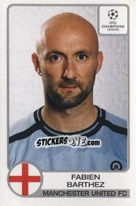 Sticker Fabien Barthez - UEFA Champions League 2001-2002 n. 173 - Panini