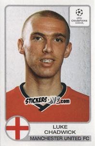 Sticker Luke Chadwick - UEFA Champions League 2001-2002 - Panini