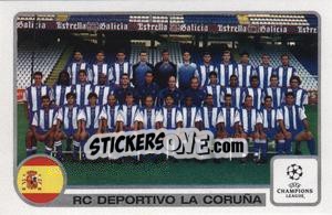 Figurina Deportivo Team - UEFA Champions League 2001-2002 - Panini