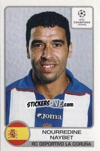 Cromo Nourredine Naybet - UEFA Champions League 2001-2002 n. 194 - Panini