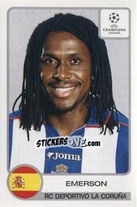 Sticker Emerson - UEFA Champions League 2001-2002 n. 200 - Panini