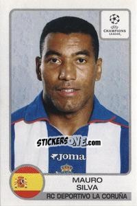 Sticker Mauro Silva - UEFA Champions League 2001-2002 n. 201 - Panini