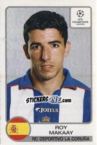 Cromo Roy Makaay - UEFA Champions League 2001-2002 - Panini