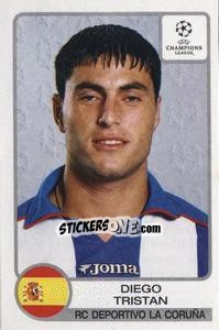 Sticker Diego Tristan - UEFA Champions League 2001-2002 n. 209 - Panini