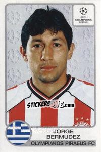 Figurina Jorge Bermudez - UEFA Champions League 2001-2002 - Panini