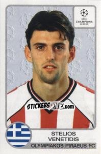 Sticker Stelios Venetidis - UEFA Champions League 2001-2002 - Panini