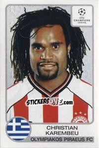 Sticker Christian Karembeu - UEFA Champions League 2001-2002 n. 223 - Panini
