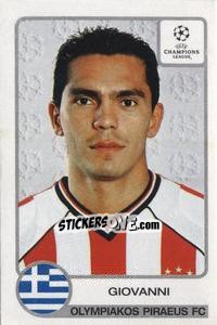 Cromo Giovanni - UEFA Champions League 2001-2002 - Panini