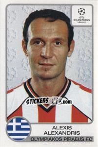 Sticker Alexis Alexandris - UEFA Champions League 2001-2002 n. 228 - Panini