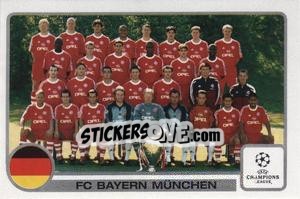 Sticker Bayern Munich Team - UEFA Champions League 2001-2002 - Panini
