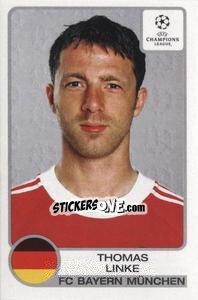 Sticker Thomas Linke - UEFA Champions League 2001-2002 n. 232 - Panini