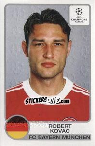 Sticker Robert Kovac - UEFA Champions League 2001-2002 - Panini